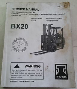 Tusk Forklift Repair Manual